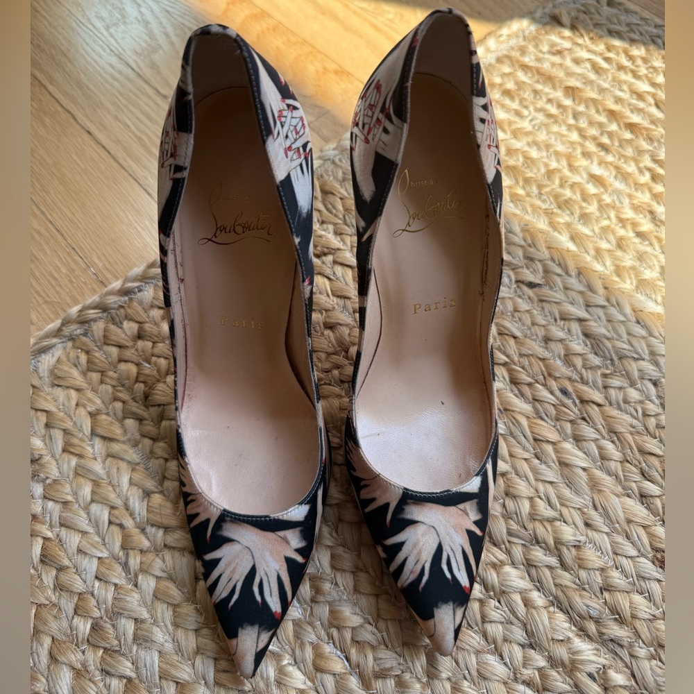 Christian Louboutin so Kate 120 mm in beauty print